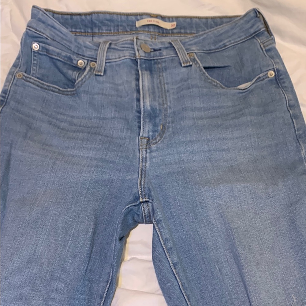 726 Levi’s Flare Light Blue Women's Jeans